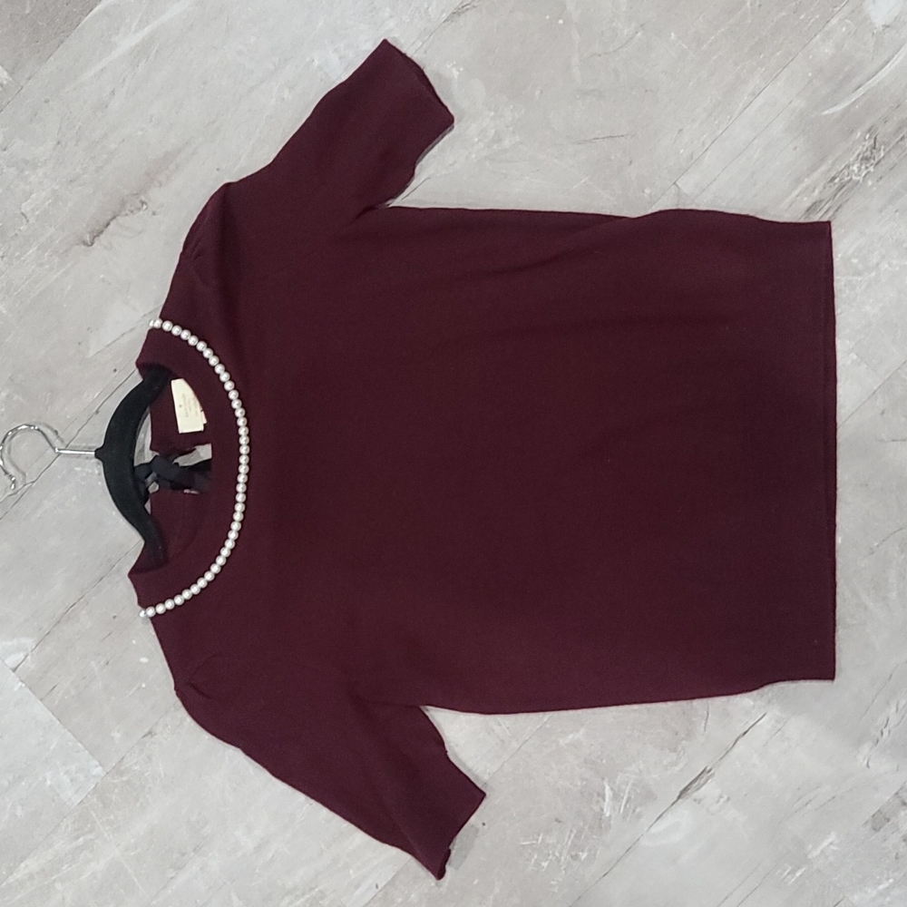 Kate Spade Pearl Neck Sweater